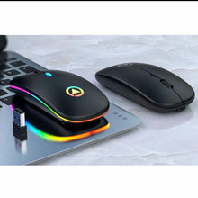 Load image into Gallery viewer, Wireless LED Rechargeable Mouse_4