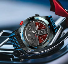 Load image into Gallery viewer, EX102 Men Smart Watch double starry sky sports strap - Blue_0