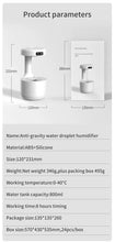 Load image into Gallery viewer, Water Drop Backflow Anti gravity Humidifier LED Time Display_7