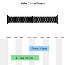 Load image into Gallery viewer, Stainless Steel Strap for Apple Watch Band 38mm - 40mm Metal Links Bracelet Smart Watch Strap - Silver_3