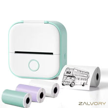 Load image into Gallery viewer, Mini Pocket Portable Bluetooth Photo Thermal Printer - Green_0