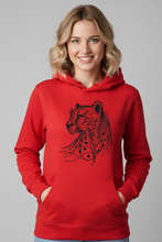 Load image into Gallery viewer, Acinonyx Unisex Hoodie Premium Wildlife Fleece Hoodie In.It Dropship