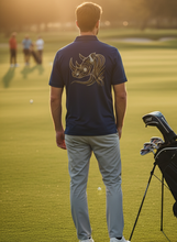 Load image into Gallery viewer, Ceratotherium Men’s Golf Shirt Premium Wildlife Golfer by Zalvory In.It Dropship