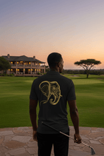 Load image into Gallery viewer, Elephantidae Men’s Golf Shirt Premium Wildlife Golfer by Zalvory In.It Dropship