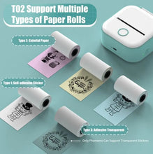 Load image into Gallery viewer, Mini Pocket Portable Bluetooth Photo Thermal Printer - Green ZALVORY