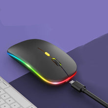 Load image into Gallery viewer, Optical Super Slim Led Wireless Mouse - Silver_0
