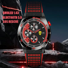 Load image into Gallery viewer, EX102 Men Smart Watch double starry sky sports strap - Red_1
