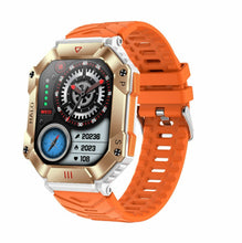 Load image into Gallery viewer, KR80 Bluetooth HD Heal Monitoring Smart Watch - White/Orange_0
