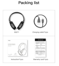 Load image into Gallery viewer, Baseus D02 Wireless Headphone Bluetooth 5.0 - Black_6
