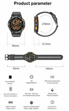 Load image into Gallery viewer, AK59 Smart Watch HD AMLOED Screen w/ health monitoring - Vinyl Strap_8
