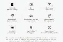 Load image into Gallery viewer, MT30 Smart Watch Ultra Long Range Waterproof - Silver-Brown Skin_8
