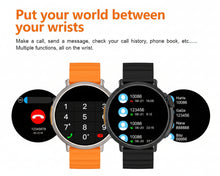 Load image into Gallery viewer, MT30 Smart Watch Ultra Long Range Waterproof - Silver-Brown Skin_2
