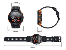 Load image into Gallery viewer, C25 Outdoor Sports 1.43AMOLED Screen Smart Call Watch Deep Waterproof Heart Rate and Blood Pressure - Black_1
