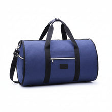 Load image into Gallery viewer, Waterproof Travel Bag Mens/Women Travel Shoulder Bag 2 In 1 Large Luggage Duffel Totes Carry On Hand Bag - Blue_0
