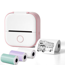 Load image into Gallery viewer, Mini Pocket Portable Bluetooth Photo Thermal Printer - Pink_0
