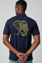Load image into Gallery viewer, Elephantidae Men’s Golf Shirt Premium Wildlife Golfer by Zalvory In.It Dropship
