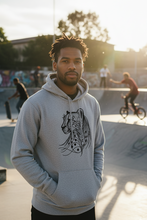 Load image into Gallery viewer, Acinonyx Unisex Hoodie Premium Wildlife Fleece Hoodie In.It Dropship
